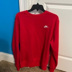 Small Red Nike Pullover